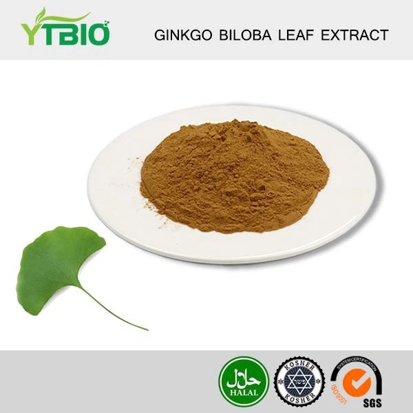 Ginkgo biloba lapų ekstrakto milteliai