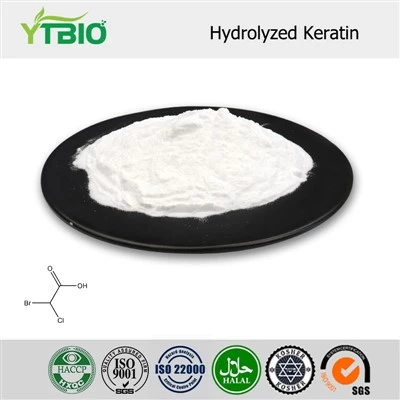 Hidrolizuota keratino pudra