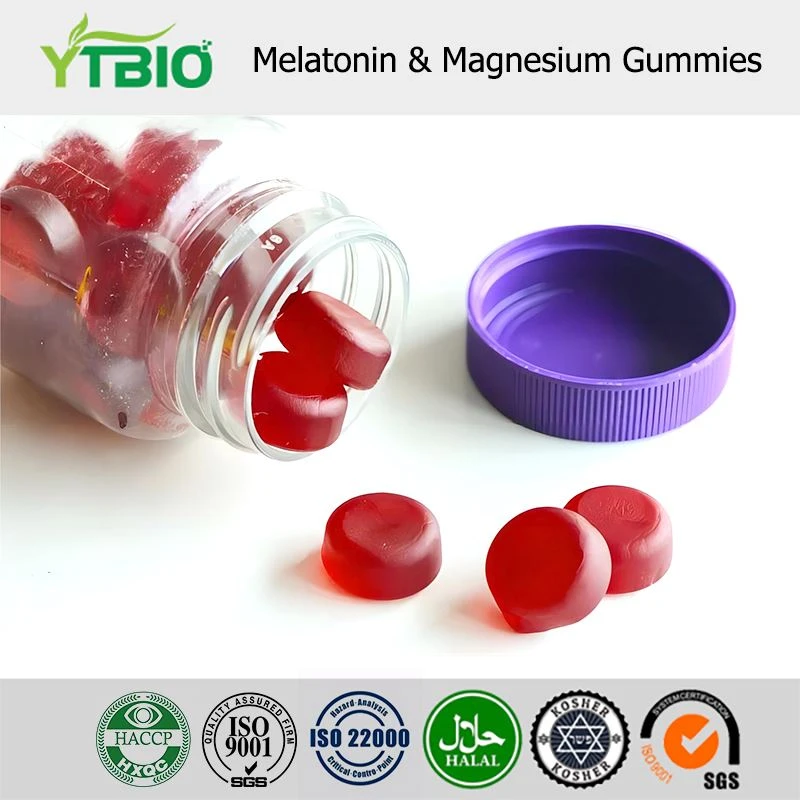 Melatoninas + magnio gumos